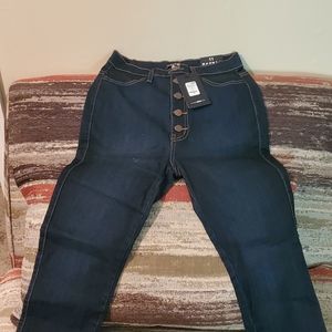 Classic Button up Skinny Jeans